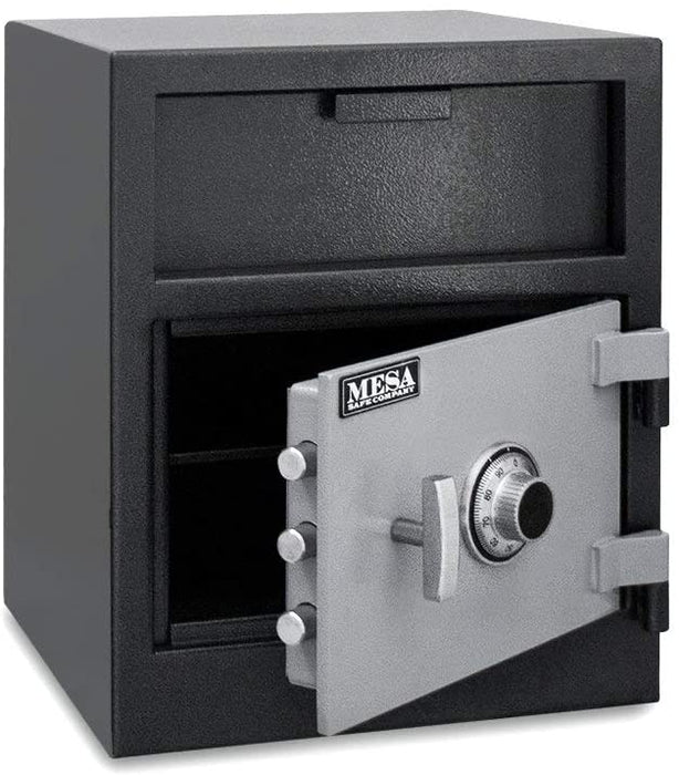 Mesa Mesa MFL2118C Depository Safe All Steel Black & Grey Deposit Slot Safe - Steadfast Safes
